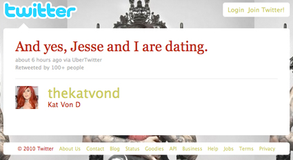 Kat Von D Twitter Kat Von D Twitter